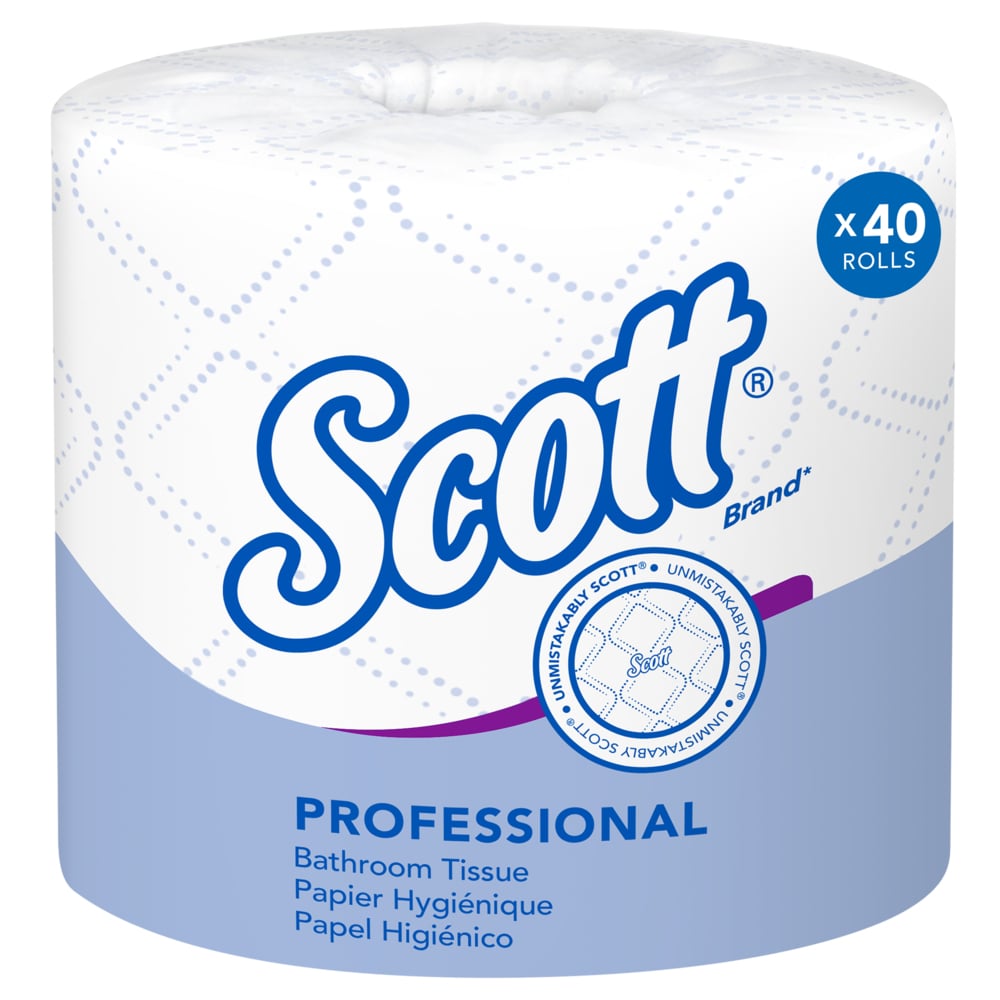 Scott 2 Ply Toilet Tissue 550 sht/roll - Standard Roll