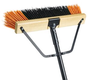 36” Ryno Ex-Stiff Orange/Black PVC fill,/w brace, & tapered handle Assembled