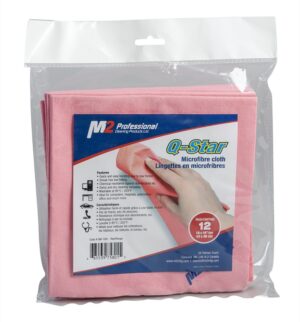 Q-Star Microfiber Cloth-Red